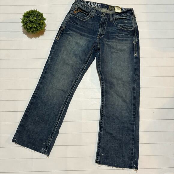 Ariat M5 Slim Straight Western Jeans Men’s Size 32x29 - Picture 11 of 13